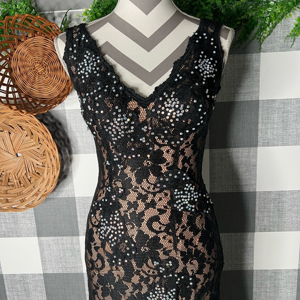 Jovani Black Prom Military Ball Dress - Picture 6 of 7